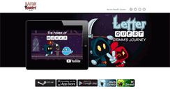 Desktop Screenshot of letterquestgame.com